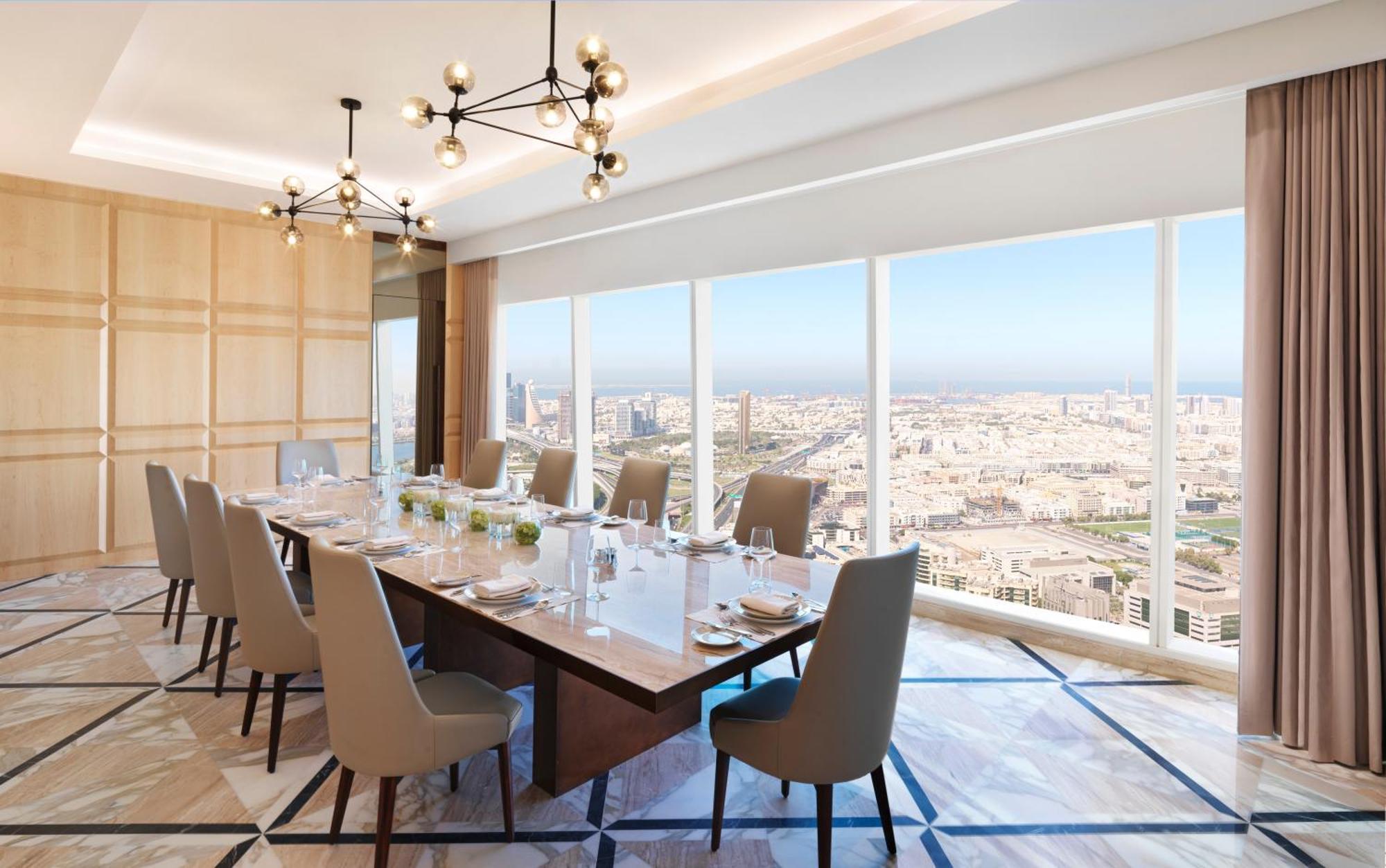 ホテル Sofitel Dubai The Obelisk エクステリア 写真 The 360° Meeting Room